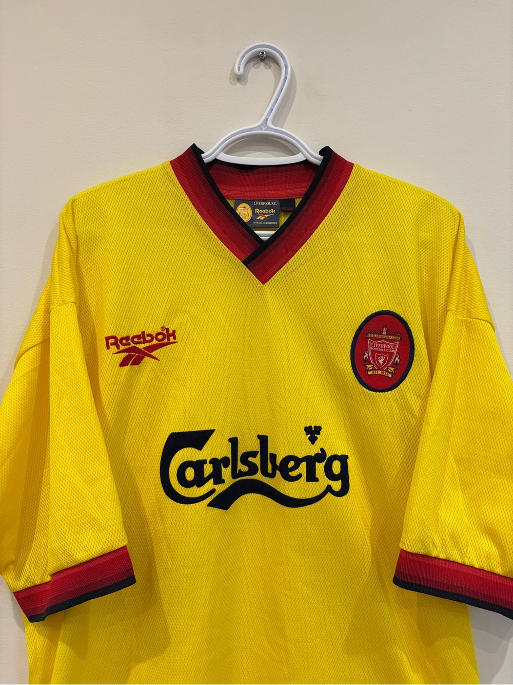 Liverpool vintage soccer jersey